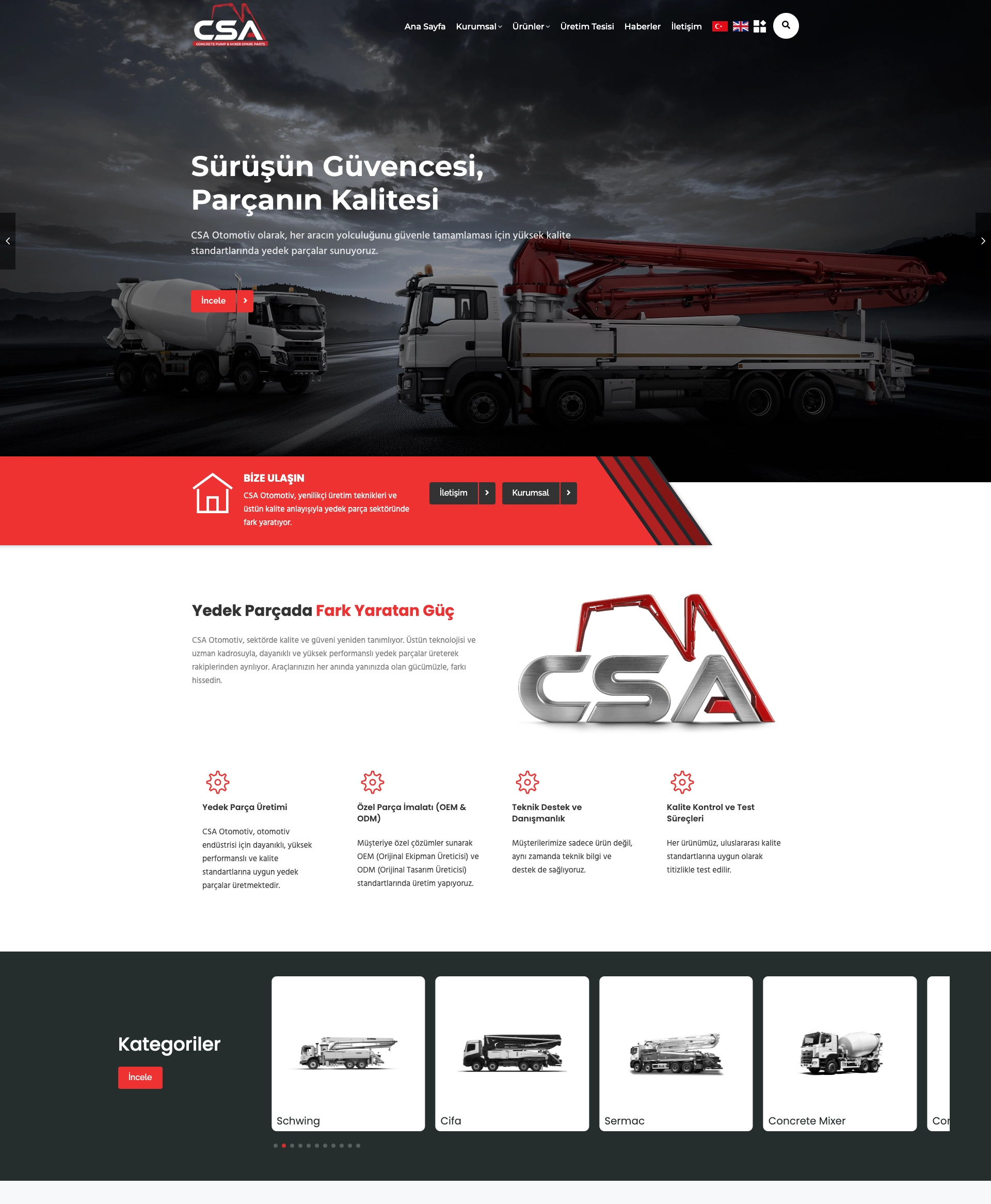 CSA Spare Parts